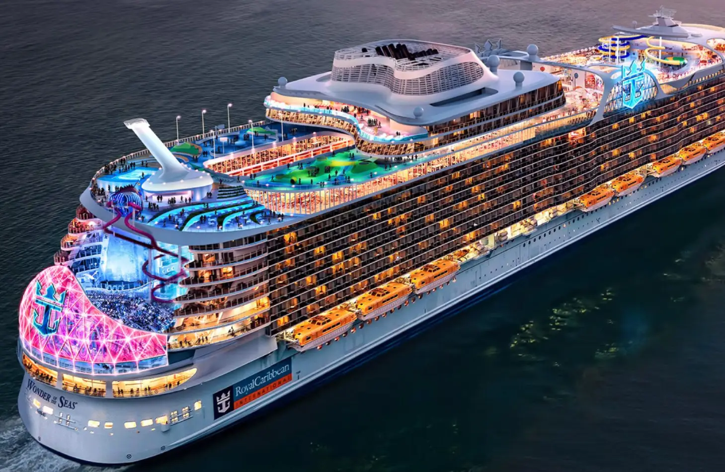 Black car for Private Transfer from Orlando to Royal Caribbean Cruise Terminal