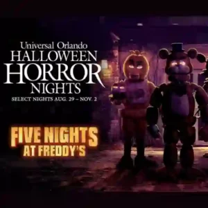 Guests exploring haunted houses and scare zones at Halloween Horror Nights 2026 in Universal Orlando Resort