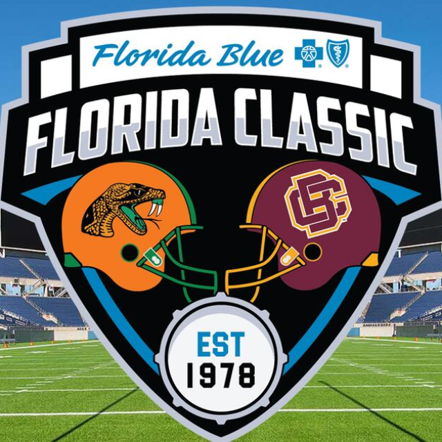 Florida Classic football game with luxury limo and black car transportation service